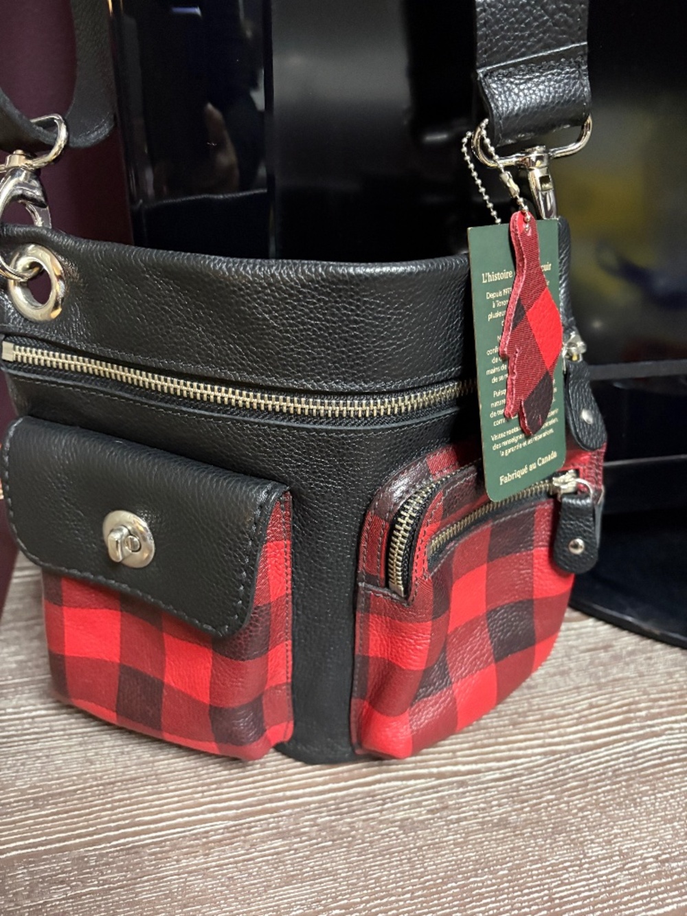NWT Roots bag & wallet